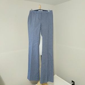 Boden Chambray Blue Pants 6L US 10L UK